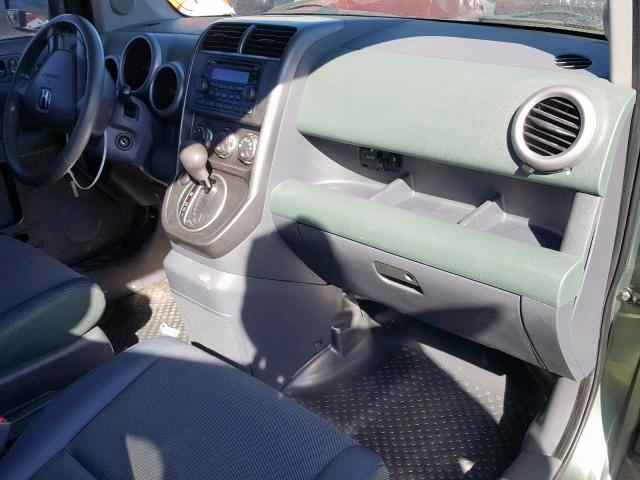 5J6YH28583L017519 - 2003 HONDA ELEMENT EX GREEN photo 9