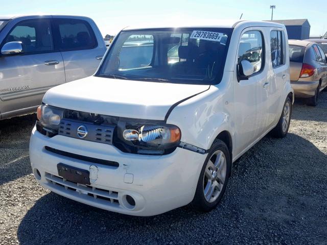 JN8AZ2KR3CT250115 - 2012 NISSAN CUBE BASE WHITE photo 2