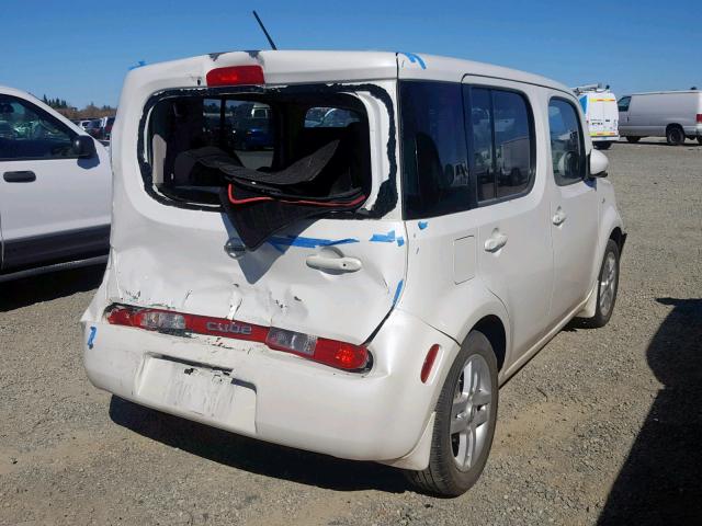 JN8AZ2KR3CT250115 - 2012 NISSAN CUBE BASE WHITE photo 4