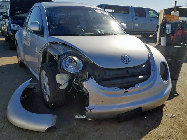 3VWCC21C8YM402119 - 2000 VOLKSWAGEN NEW BEETLE ვერცხლისფერი ფოტო 1