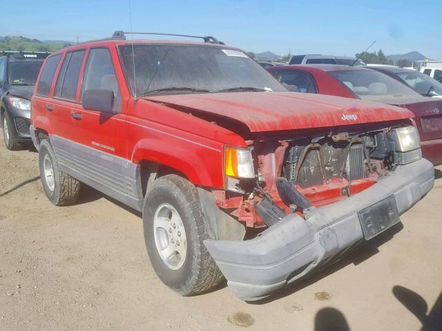 1J4FX58S1TC170406 - 1996 JEEP GRAND CHER RED photo 1