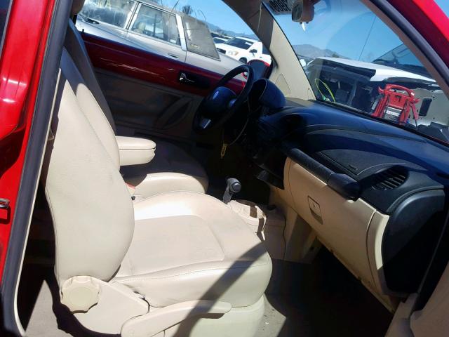 3VWCK21C02M426568 - 2002 VOLKSWAGEN NEW BEETLE Rot Foto 5