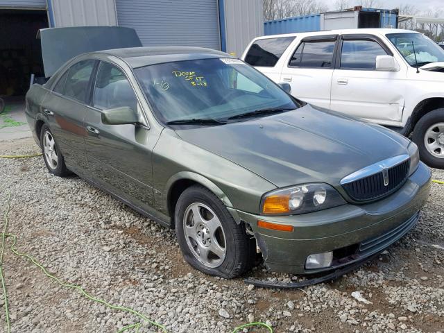 1LNHM86SXYY818052 - 2000 LINCOLN LS GREEN photo 1