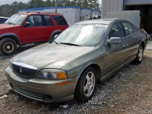 1LNHM86SXYY818052 - 2000 LINCOLN LS GREEN photo 2