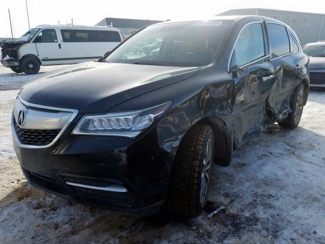 5FRYD4H45EB503455 - 2014 ACURA MDX TECHNOLOGY  photo 2