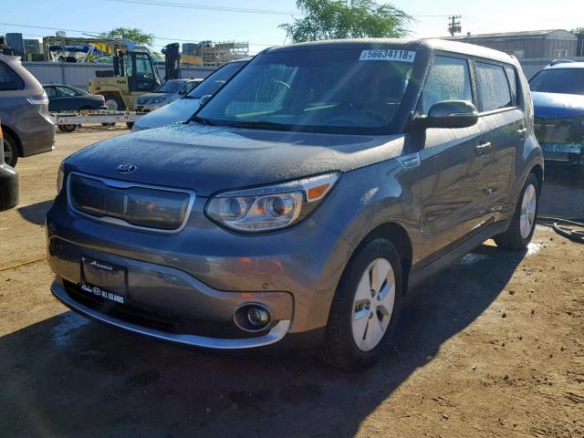 KNDJX3AE7G7016368 - 2016 KIA SOUL EV + GRAY photo 2