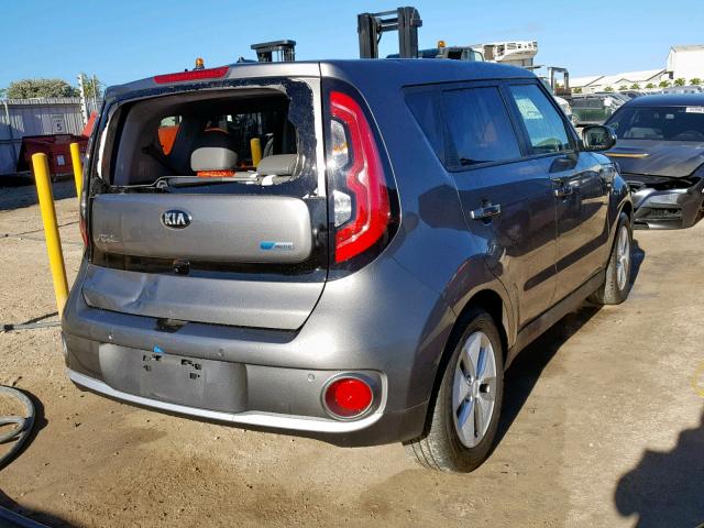 KNDJX3AE7G7016368 - 2016 KIA SOUL EV + GRAY photo 4