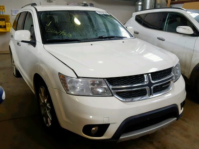 3D4PH6FG9BT570554 - 2011 DODGE JOURNEY R/ WHITE photo 1