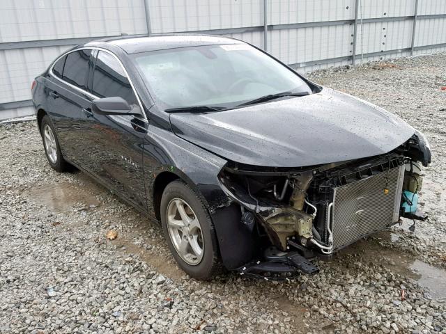 1G1ZB5ST0GF180232 - 2016 CHEVROLET MALIBU LS BLACK photo 1