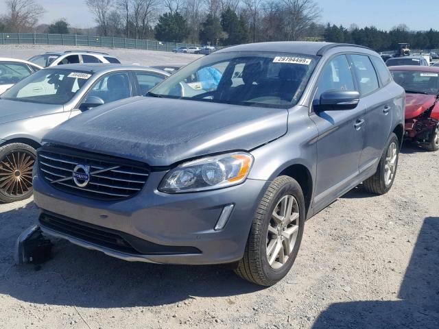 YV440MDJ2H2085092 - 2017 VOLVO XC60 T5 GRAY photo 2