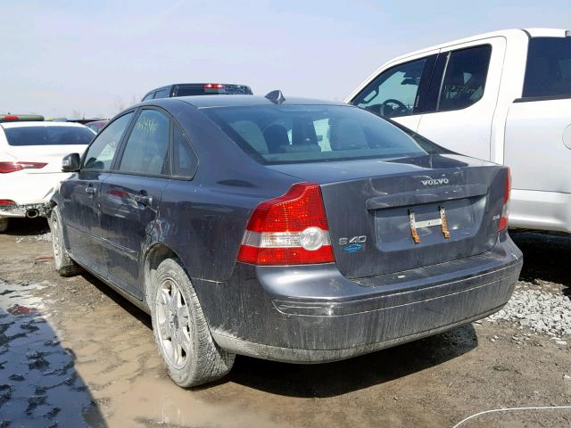 YV1MS382772276350 - 2007 VOLVO S40 2.4I GRAY photo 3