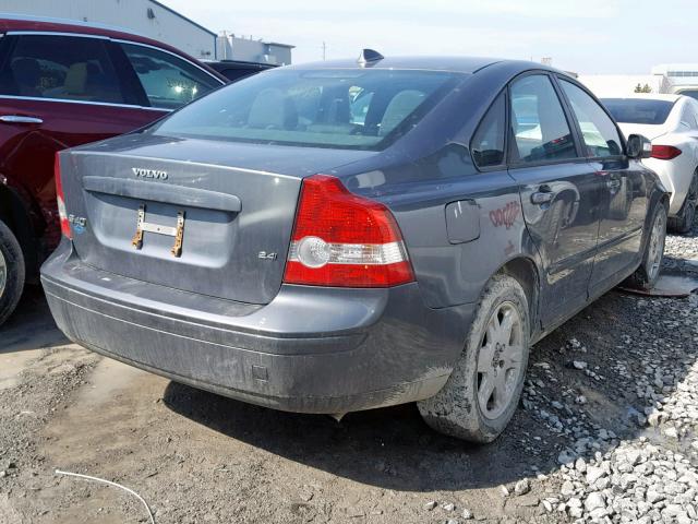 YV1MS382772276350 - 2007 VOLVO S40 2.4I GRAY photo 4