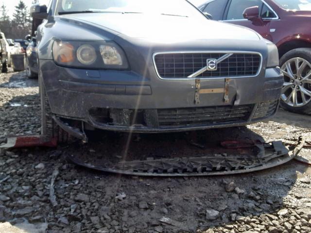 YV1MS382772276350 - 2007 VOLVO S40 2.4I GRAY photo 9