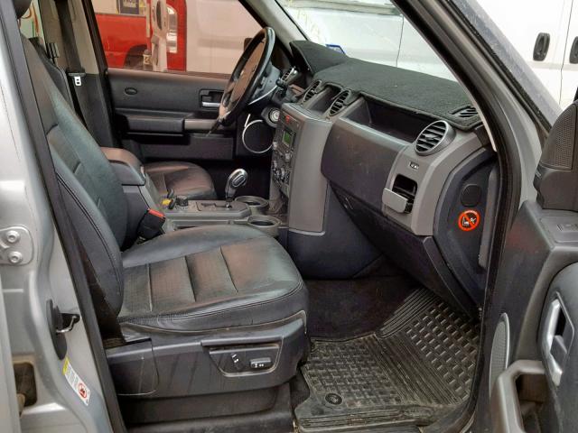 SALAE25416A365070 - 2006 LAND ROVER LR3 SE SILVER photo 5