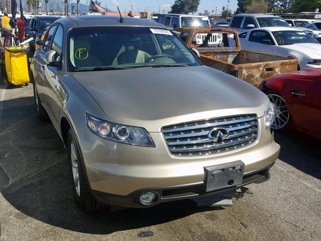 JNRAS08U33X001404 - 2003 INFINITI FX35 TAN photo 1