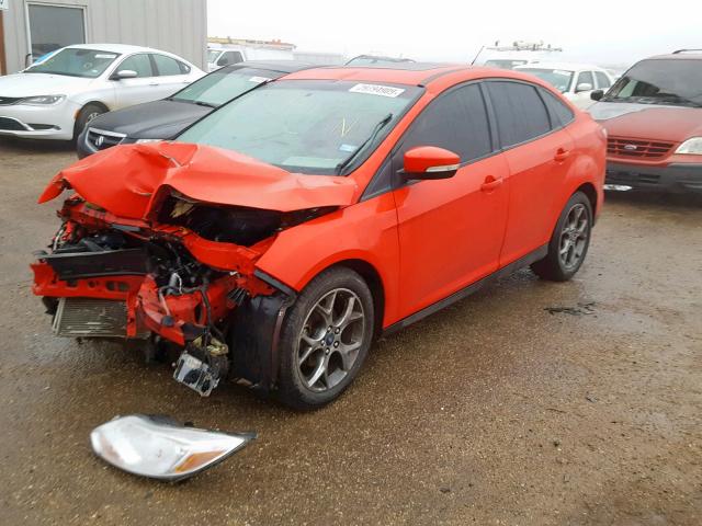 1FADP3F24DL336414 - 2013 FORD FOCUS SE RED photo 2