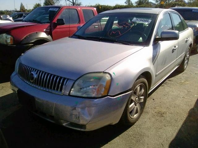 1MEFM40185G611213 - 2005 MERCURY MONTEGO LU SILVER photo 2