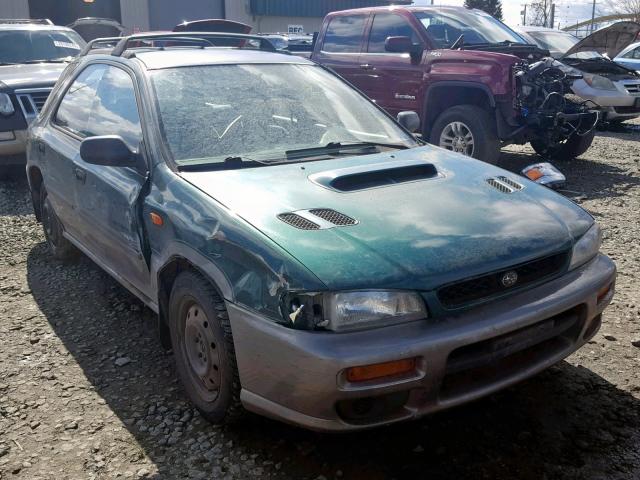 JF1GF4859WG813363 - 1998 SUBARU IMPREZA OU GREEN photo 1