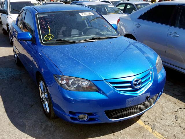 JM1BK324061459780 - 2006 MAZDA 3 S BLUE photo 1