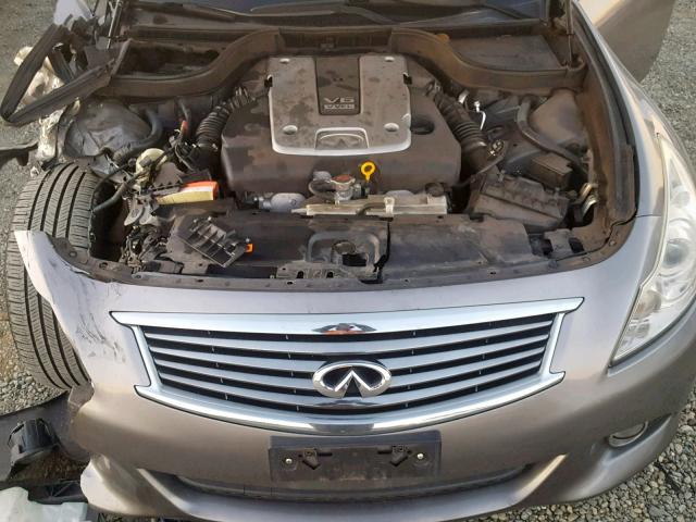 JN1CV6AP0BM510134 - 2011 INFINITI G37 BASE BLACK photo 7