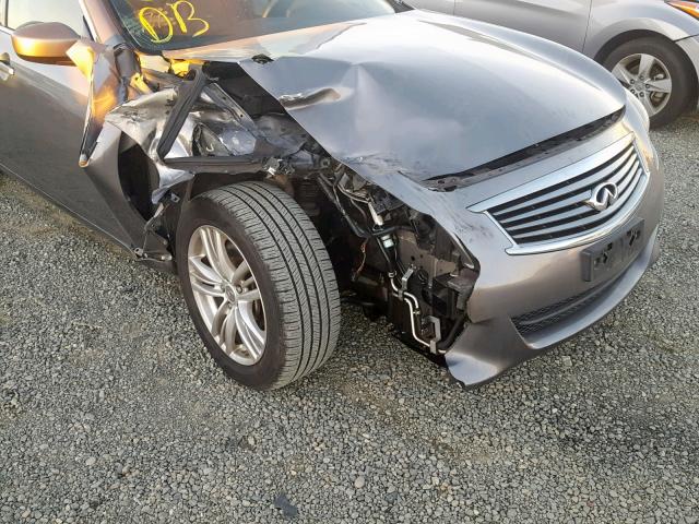 JN1CV6AP0BM510134 - 2011 INFINITI G37 BASE BLACK photo 9