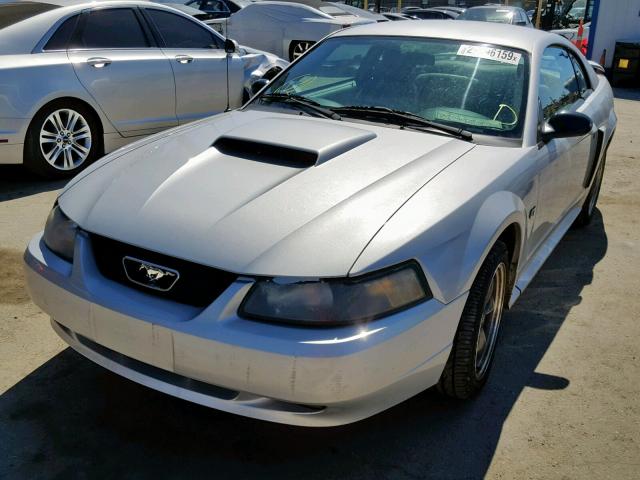 1FAFP42X53F356765 - 2003 FORD MUSTANG GT SILVER photo 2