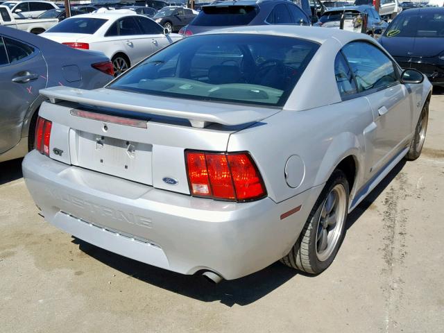 1FAFP42X53F356765 - 2003 FORD MUSTANG GT SILVER photo 4