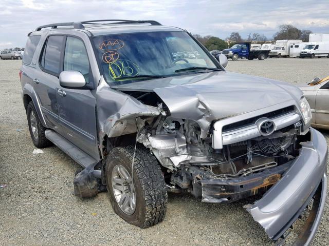 5TDBT48A65S240842 - 2005 TOYOTA SEQUOIA LI SILVER photo 1