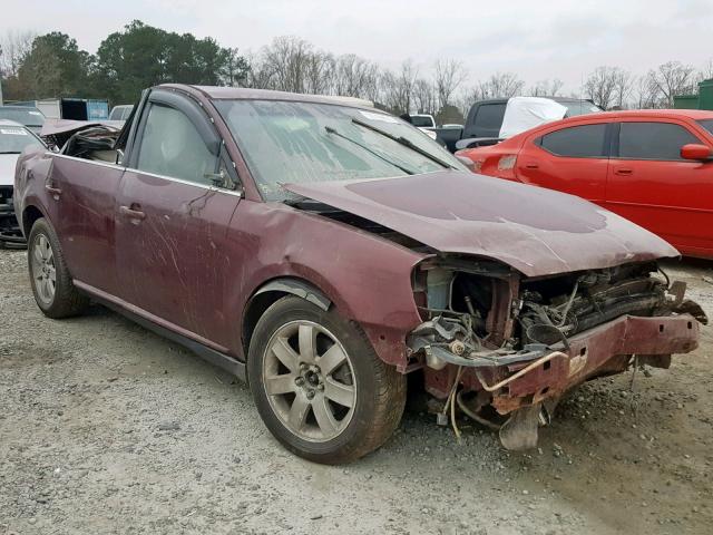 1MEHM40177G607472 - 2007 MERCURY MONTEGO LU BURGUNDY photo 1