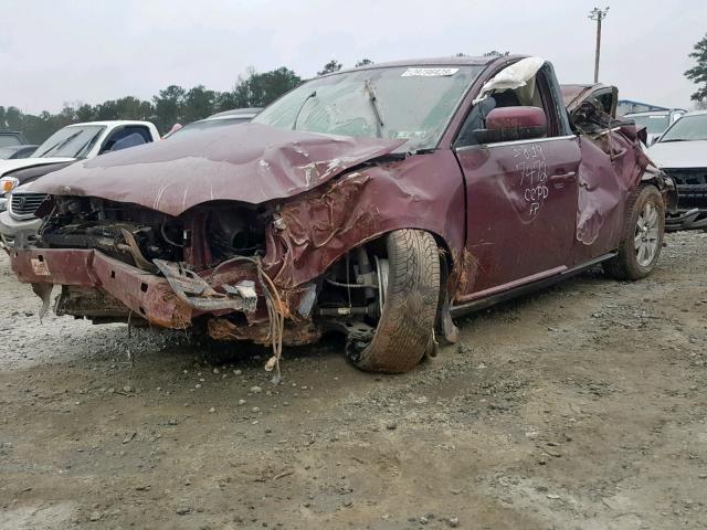 1MEHM40177G607472 - 2007 MERCURY MONTEGO LU BURGUNDY photo 2