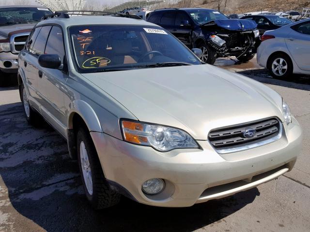 4S4BP61C366305106 - 2006 SUBARU LEGACY OUT BEIGE photo 1