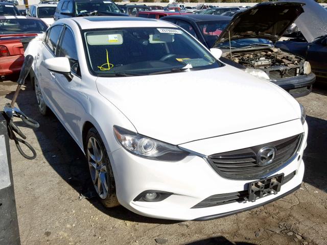 JM1GJ1W54F1208535 - 2015 MAZDA 6 GRAND TO WHITE photo 1