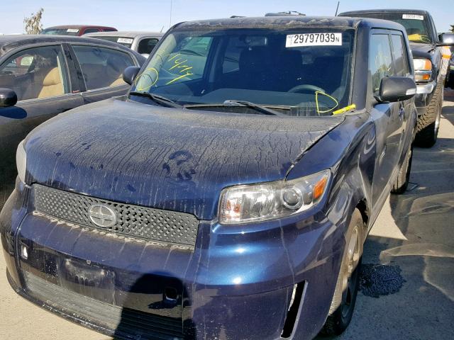JTLKE50E481038182 - 2008 TOYOTA SCION XB 蓝色 照片 2