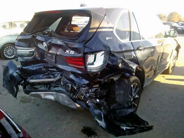 5UXKT0C57J0V98742 - 2018 BMW X5 XDR40E BLUE photo 4
