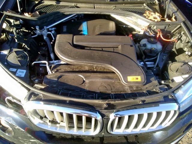 5UXKT0C57J0V98742 - 2018 BMW X5 XDR40E BLUE photo 7