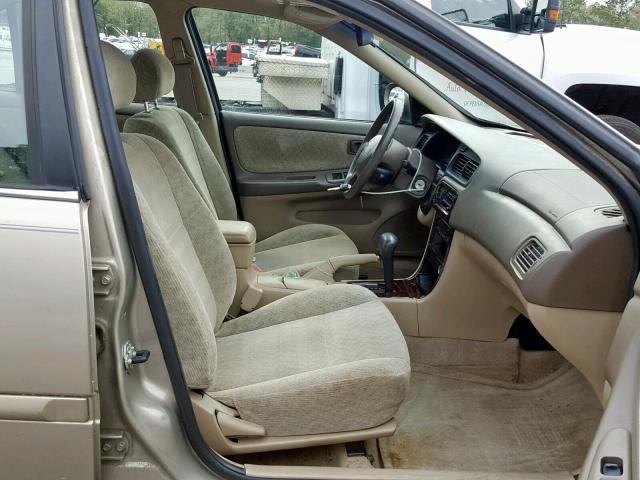 1N4DL01D01C231366 - 2001 NISSAN ALTIMA XE GOLD photo 5