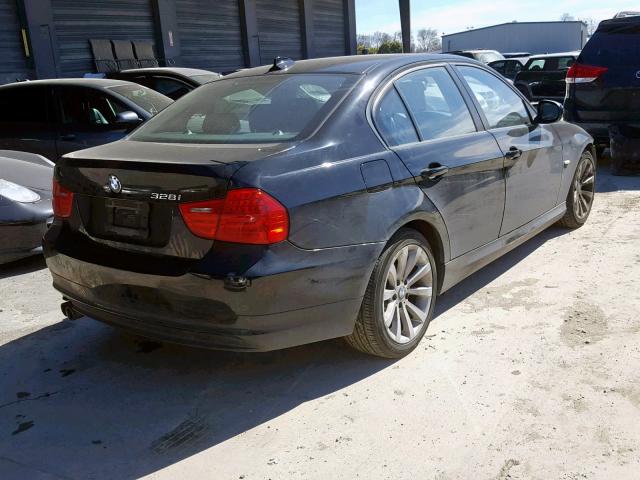 WBAPH5C53BA446147 - 2011 BMW 328 I SULE BLACK photo 4