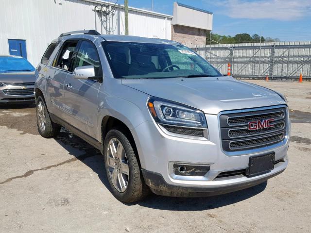 1GKKRSKD8HJ274969 - 2017 GMC ACADIA LIM SILVER photo 1