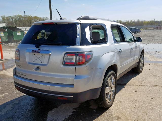 1GKKRSKD8HJ274969 - 2017 GMC ACADIA LIM SILVER photo 4