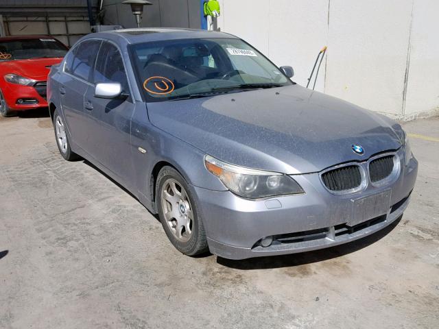 WBANA53534B849134 - 2004 BMW 525 I SILVER photo 1