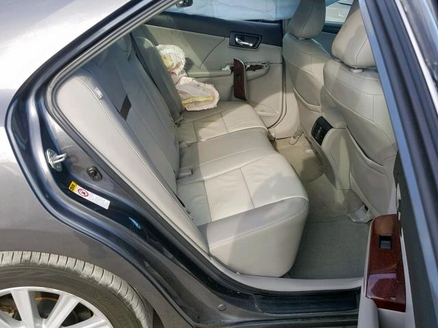 4T4BF1FK5CR273634 - 2012 TOYOTA CAMRY BASE GRAY photo 6
