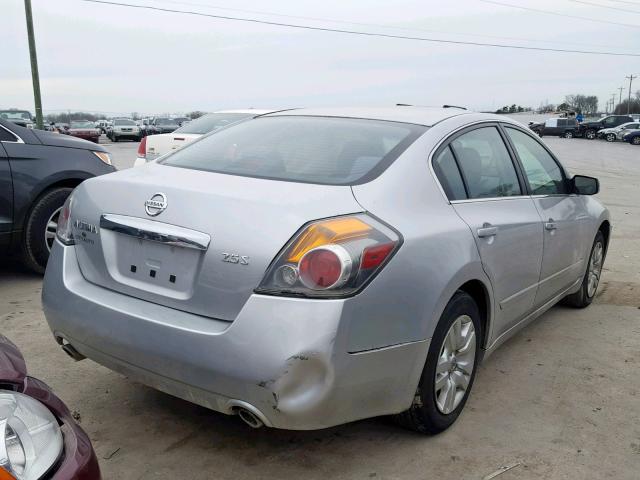 1N4AL2AP9CC208910 - 2012 NISSAN ALTIMA BAS SILVER photo 4