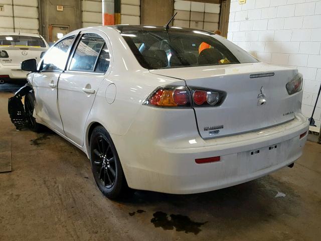 JA32U2FU2HU013466 - 2017 MITSUBISHI LANCER ES WHITE photo 3