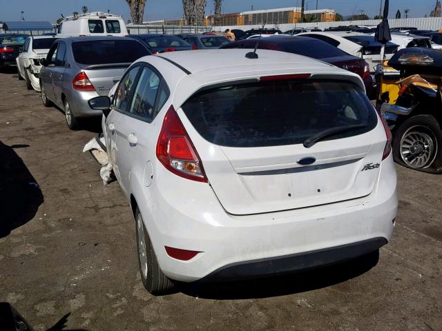 3FADP4TJ6FM138825 - 2015 FORD FIESTA S WHITE photo 3