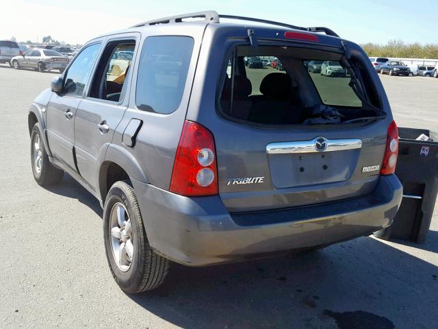 4F2CZ04146KM11260 - 2006 MAZDA TRIBUTE S CHARCOAL photo 3