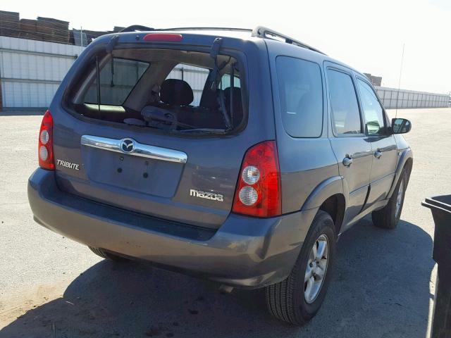 4F2CZ04146KM11260 - 2006 MAZDA TRIBUTE S CHARCOAL photo 4