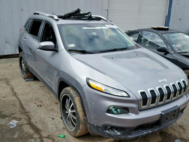 1C4PJMCSXGW338495 - 2016 JEEP CHEROKEE L GRAY photo 1