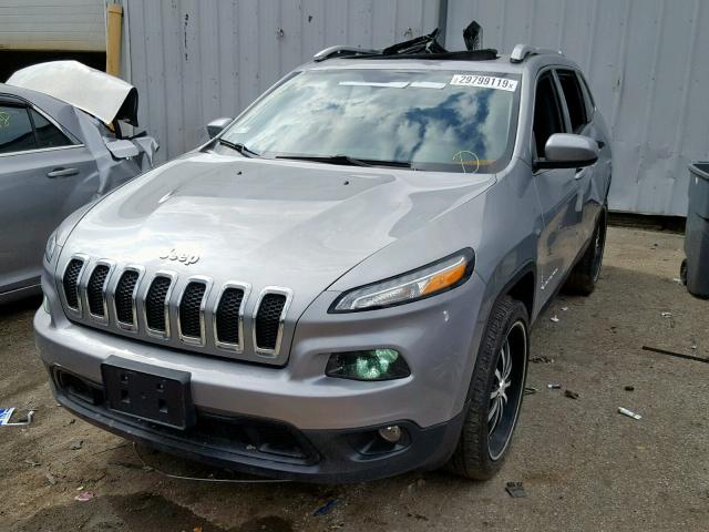 1C4PJMCSXGW338495 - 2016 JEEP CHEROKEE L GRAY photo 2