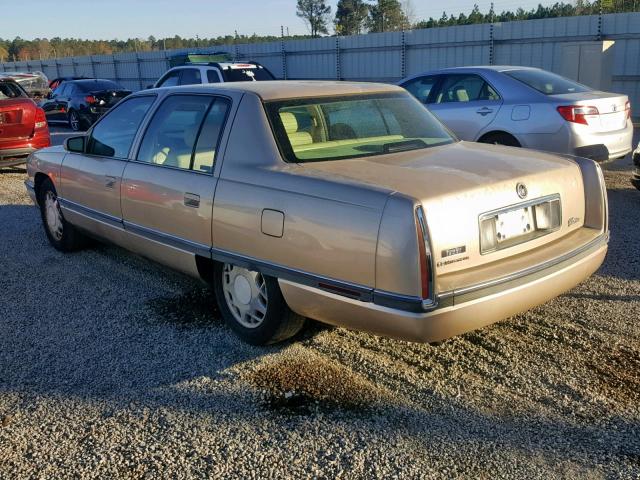 1G6KF5299TU239708 - 1996 CADILLAC DEVILLE CO GOLD photo 3