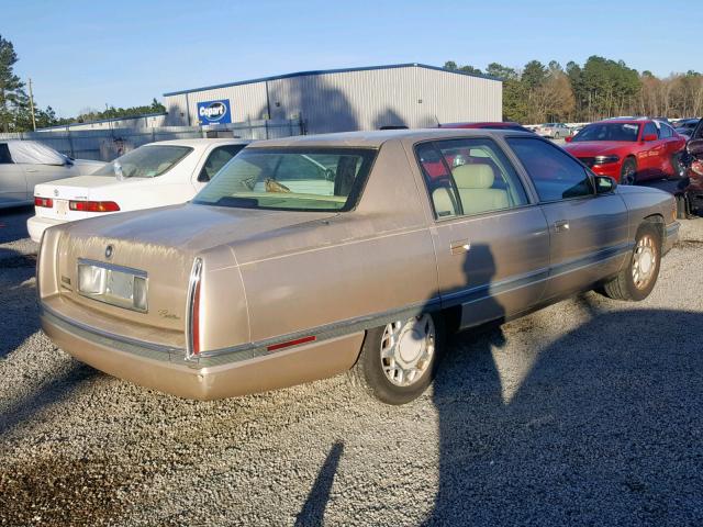 1G6KF5299TU239708 - 1996 CADILLAC DEVILLE CO GOLD photo 4